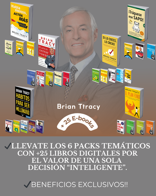 Pack Completo + 25 E-books + Seminario en mp4 + Plantilla de Metas